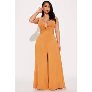 Jumpsuit - Mustard